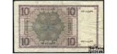 Нидерланды 10 гульденов 1929  F P:43b 8500 РУБ