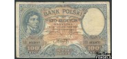Польша 100 злотых 1919 (1924). VG P:57 1500 РУБ