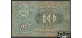 Эстония EESTI PANK 10 крон 1937  F FN:Е25.46.2 1200 РУБ