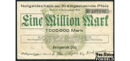 Bayern Kreisgemeinde Pfalz, Speyer 1 Mio. Mark 1923  VF BAY248a 500 РУБ