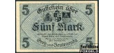 Greiz und Zeulenroda Thuringen 5 Mark 1918 Stadte Greiz und Zeulenroda Wz. verschlungene Kreise, Serie V aUNC B3:196.03 600 РУБ