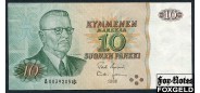 Финляндия 10 марок 1980 Uusivirta, Lehtinen. серия замещения VF+ FIN2.37.1b 800 РУБ