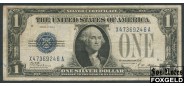 США Silver Certificate 1 доллар 1928 A Sign. Woods Mellon F Fr:1601 4000 РУБ