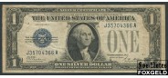 США Silver Certificate 1 доллар 1928 A Sign. Woods Mellon aF Fr:1601 3500 РУБ