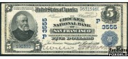 США National Bank Notes 5 долларов 1906 Crocker ND 3555. SERIES OF 1902. Пдпс.: Vernon Treat F Fr600 35000 РУБ