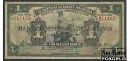 Боливия 1 боливиано ND(1929)  VG P:112a 650 РУБ