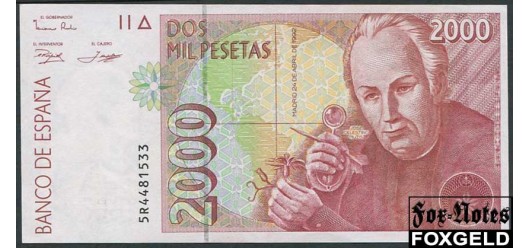 Испания Banco de Espana 2000  песет 1992 1992 (1996) aXF P:164 2000 РУБ