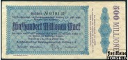Stollberg Sachsen 500 Mio. Mark 1923  B8:4892.i №010149