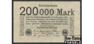 Германия Reichsbank 200000 Mark 1923 9. August 1923. F Ro:99b 200 РУБ