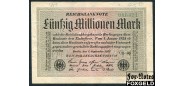 Германия Reichsbank 50 Mio. Mark 1923 1. September 1923. в/з Hakensterne UB (Ullstein, Berlin) aXF Ro:108f 300 РУБ