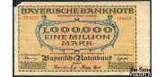 Bayerische Notenbank 1 Mio. Mark 1923 VG-aF BAY10 / P:S929 900 РУБ