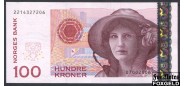 Норвегия Norges Bank 100 крон 2006 Sign. Gjedrem Eklund UNC P:49c 1800 РУБ