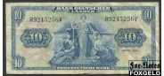 ФРГ Bank Deutscher Lander 10 марок 1949  F Ro:258 3000 РУБ