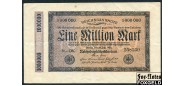 Германия Reichsbank 1 Mio. Mark 1923 25. Juli 1923. M.DuMont Schauberg, Koln Ro:93 V-DK 558530