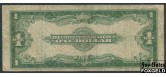 США Silver Certificate 1 доллар 1923 Series of 1923. Sign. Speelman White aF Fr:237 2700 РУБ