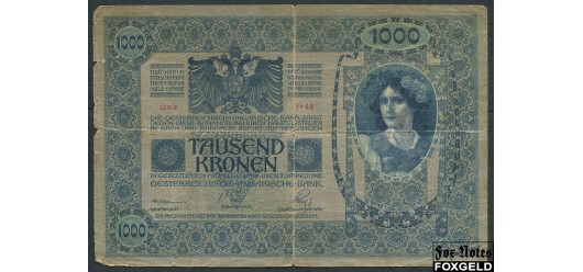 Австро-Венгрия 1000 крон 1902  G P:8a KK115a 220 РУБ