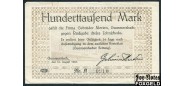 Gummersbach Rheinland 100000 Mark 1923 Gebrüder Merten В7:2012.b №A0910