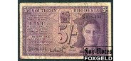 Южная Родезия 5 шиллингов 1943  aF P:8 12500 РУБ