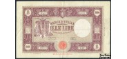 Италия Banca d'Italia 1000 лир 1946 Выпуски Итальянской республики. Типы печатей A/F. F P:72c 9000 РУБ