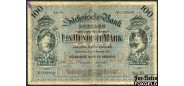 Sachsischen Bank zu Dresden 100 Mark 1911 VG+ SAX8a 2000 РУБ