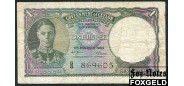Цейлон Government of Ceylon 1 рупия 1949  aVF P:34 3200 РУБ