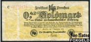 Freistaat Preussen 0,42 Goldmark 1923 Wz Sternschattenmuster. #. Серии C, G, K, M   PRS6d C№339475