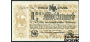 Freistaat Preussen 1,05 Goldmark 1923 Wz Schalangenlinien  PRS7b №5271648