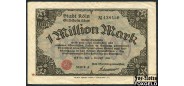 Koln Rheinprovinz 1 Mio. Mark 1923 Wz. Rheinische Wellen F B7:2684.h 340 РУБ