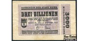 Buer Westfalen 3 Billionen Mark 1923 25. October 1923. VF В7:659.h 3500 РУБ